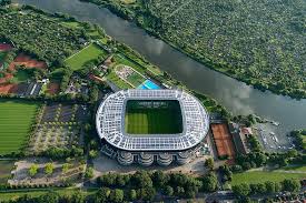 A full six thousand square meters of the 42,000 seat weser stadion is covered in photovoltaic cells (that's 200,000 individual cells!) for a capacity of 1,270 kw of electrical power.yes, that's right: Weser Stadium Bremen Tourist Attractions Tropter Com