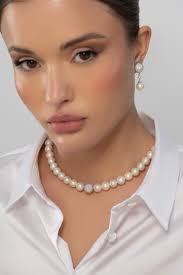 Pearl Diamond Necklace