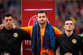 The bayer leverkusen forward scored from practically on the halfway line in the czechs' opening game of group d against scotland, lobbing goalkeeper david marshall from approximately 50 yards. David Marshall Opens Up On His Long Road Back To Scotland Squad And Insists He Never Lost Hope Daily Record