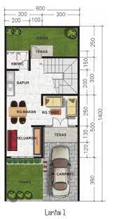 Rumah ini berdiri di atas lahan seluas 90 m2, dengan luas bangunan 87,4 m2. 5 Inspirasi Denah Rumah Minimalis 2 Lantai Dengan Luas Tanah 90 Meter Rumah123 Com