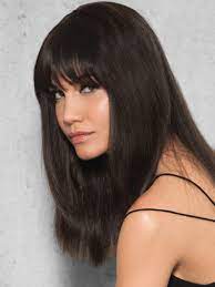 Cynosure hair lace front wigs human hair with bangs. Pin On Clip In Bangs