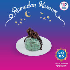 If a person eats half a cup, approximately the amount in th. Baskin Robbins Chocolate Topped Ice Cream Dream For The Arabic Recipe Please Click Here Http Www Baskinrobbinsmea Com Ar Recipes 2 Ramadan Recipes Ar Ingredients Mint Chocolate Chip Vanilla Ice Cream 700g Dark Chocolate 200g Milk Chocolate 25g