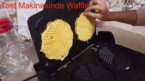 Fotoğraf tada belli ışıgı yanıyor. Tost Makinesi Ile Waffle Schafer Tost Makinesi Youtube