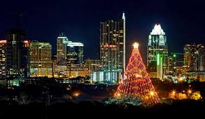 Austin Zilker Park Christmas Tree Holiday Lights Display Austin Events Christmas Lights