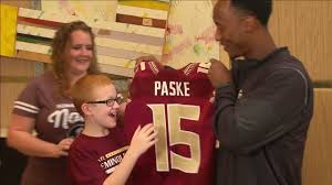 His birth sign is virgo and his life path number is 3. Fsu Player Gives Jersey To His New Friend Espn Video