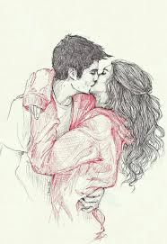 Drawings of couples kissing thefrangipanitree com. Pin By Veronika Adamcova On Love In The Air Love Drawings Couple Kissing Drawing Sketches Of Love