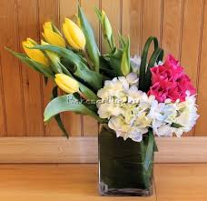 Modern tulip arrangements by faeries and fauna. Bakanas Flowers Fresh Marlton Floral Arrangements Flower Shop In Marlton