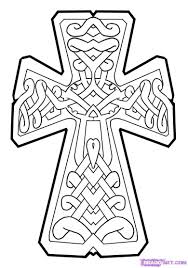 Pin By Christina Espinoza On Diy Art Pages Cross Coloring Page Celtic Cross Stitch Detailed Coloring Pages