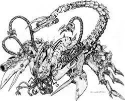 Artist Chuck Walton Legion Collector Http Chuckwalton Deviantart Com Chuckwalton Robot Concept Art Spaceship Art Robot Animal