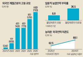 '일당 13만원' 불체자도 바글바글…"외국인 없으면 다 멈출 판"