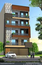 Elevations 16 Project In Delhi Architectural Direction Small House Elevation Design House Front Design House Designs Exterior