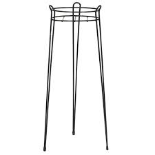 30 In Black Basic Steel Plant Stand Tall Plant Stands Plant Stand Plant Stands Outdoor