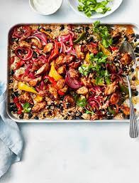 Fajita Chicken Traybake Recipe In 2020 Tray Bake Recipes Sainsburys Recipes Food Recipes