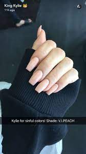 Kylie Jenners New Nail Polish Kylie Nails Trendy Nails Kylie Jenner Nails