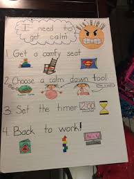 Conscious Discipline Based Anchor Chart For Pre K Classroom