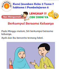 More images for kunci jawaban kebersamaan tema 7 kelas 2 » Lengkap Kunci Jawaban Kelas 2 Tema 7 Subtema 1 Pembelajaran 6 Simple News Kunci Jawaban Lengkap Terbaru