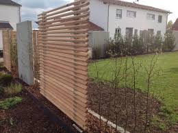 Blickfang Lignum Linearis Sichtschutz Garten Gartengestaltung Garten