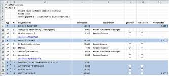 Im prinzip sind in dieser excel vorlage zwei verschiedene funktionen integriert. Beispiel Und Vorlage In 5 Schritten Den Kostenplan In Excel Erstellen