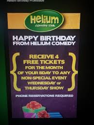 Helium Comedy Speed Reading Class