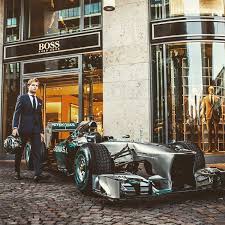 Mercedes Benz On Instagram Shopping Like Nicorosbergofficial With His Official Mercedesamgf1 Car At The Hugoboss S Mercedes Benz Mercedes Amg Amg Petronas