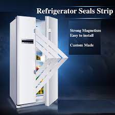 Magnetic strips for refrigerator door? Refrigerator Seal Freezer Magnetic Sealing Strip Door Gasket Custom Made White Gray Custom Gaskets Sealing Gasketsgasket Seal Aliexpress