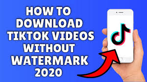 How To Download Tiktok Videos Without Watermark 2020 Save Tik Tok Videos On Iphone Android Youtube