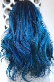 J.lo shows off purple ombré hair with her new unicorn barbie look. 55 Tasteful Blue Black Hair Color Ideas To Try In Any Season Hair Color For Black Hair Blue Ombre Hair Hair Styles