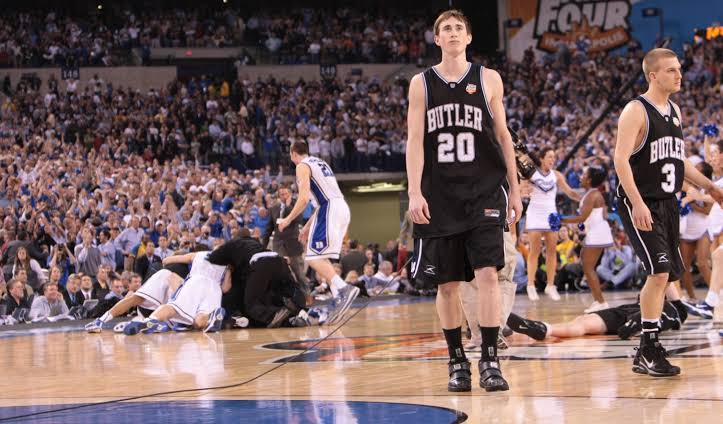 Image result for Further From Home, But In The Same Position, Butler Plays For National Championship Tonight"