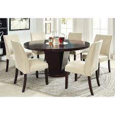 Hillsdale clarion 5 piece round counter dining set with open back stools. Round Dining Table For 6 You Ll Love In 2021 Visualhunt