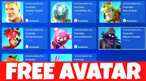 Neue Fortnite Ps4 Gratis Avatare Kostenloser Psn Avatar Youtube