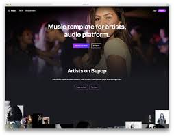 Stream tracks and playlists from dengar lagu on your desktop or mobile device. 23 Best Responsive Music Website Templates 2020 Colorlib