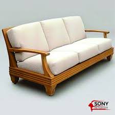Pin By Sony Interior On Sofas In 2020 Rustic Sofa Teak Sofa Wooden Sofa