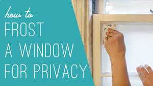 Now, what type of blind is best for a bathroom? How To Frost A Bathroom Window Youtube