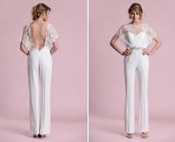 Nachter Rucken Damenmode Ideen Spitze Oberteil Hosenanzug Damen Hochzeit Gebundene Haare Lockig La Hosenanzug Damen Hochzeit Hosenanzug Damen Hochzeit Kleidung