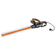 Black And Decker Electric Hedge Trimmer Blades Worx Electric 4 5 Amp Hedge Trimmer Wg217 Hedge Trimmers Hedges Electricity