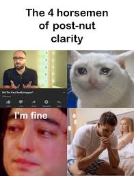 Made During Post Nut Clarity Memes