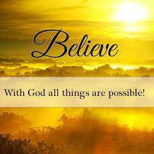 Check spelling or type a new query. Believe With God All Things Are Possible Spiritual Quotes Quotes About God Faith In God