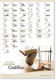 Buy Stott Pilates Wall Chart Essential Cadillac In Cheap