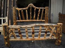 Simply sophisticated bedroom set including a queen or king size bed, dresser and mirror is handcrafted from sustainably sourced solid mahogany. Home North Idaho Log Furniture