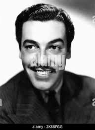 CESAR ROMERO Actor Stock Photo