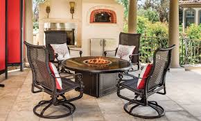 Grand Terrace Fire Pit By Gensun Sold At Rich S For The Home Furniture Outdoor Furniture Sets Outdoor Furniture