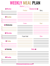 You can save money by using these items in the upcoming week's meals. Meal Planning Worksheet Mealplanningworksheet Meal Planning Template Meal Planning Download Camping Meal Planning