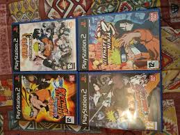 Naruto Ultimate Ninja 1 3 4 5 Playstation 2 Ps2 Sony Pal Rare Lot Pal Playstation 2 Playstation Naruto