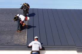Weather was rather chilly but they fired right to it and did a professional job. What Is A Standing Seam Metal Roof Mckinnis Roofing