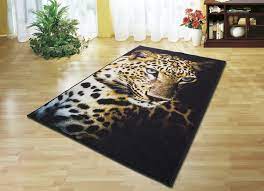 Teppich läufer meterware flur leopard schlafzimmer wohnzimmer ökotex streifen. Brucke Leopard Teppiche Bader