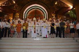 Sacred heart cathedral is the seat of the roman catholic bishop of diocese of sibu. Renovated Sacred Heart Cathedral Re Dedicated