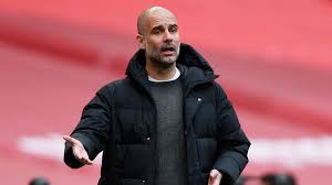 Pep guardiola likes his hoodie these days, doesn't he? It S Easier To Win At Big Clubs Guardiola Downplays Another Trophy After Leading Man City To Carabao Cup Goal Com