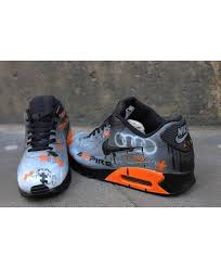 This Nike Air Max 90 Candy Drip Light Grey Black Orange Trainer Bring Me Different Experence Nike Air Max Women Sport Sneakers Nike Air Max 90
