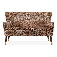 Leopard print sofa sold rubislaw interiors. Leopard Velvet Upholstered Bronte 2 Seater Sofa Modern Sofas