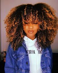 Golden Honey Dyed Natural Hair Natural Hair Styles 3c Natural Hair